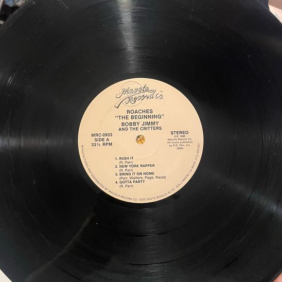 Bobby Jimmy And The Critters LP vintage vinyl record funk - Picture 3 of 4